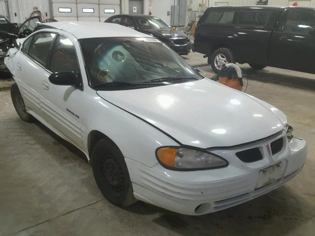 1G2NE52F42C239756 - 2002 PONTIAC GRAND AM S WHITE photo 1