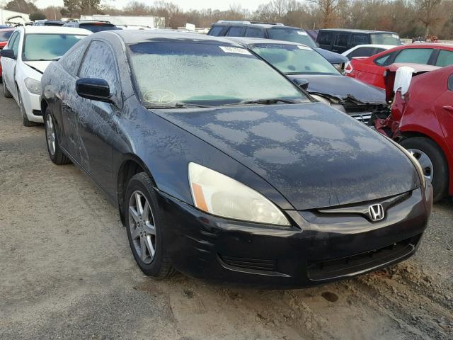 1HGCM82634A016244 - 2004 HONDA ACCORD EX BLACK photo 1