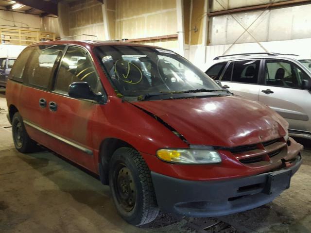 2B4GP2538YR584008 - 2000 DODGE CARAVAN RED photo 1