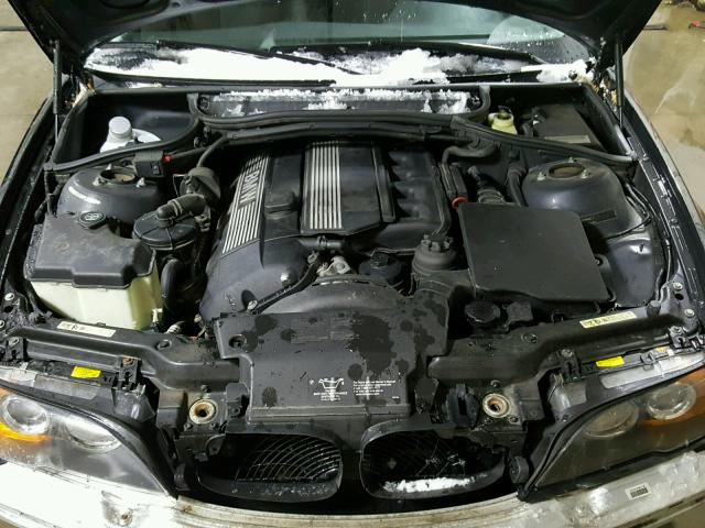 WBABD334X4PL01253 - 2004 BMW 325 CI BLACK photo 7