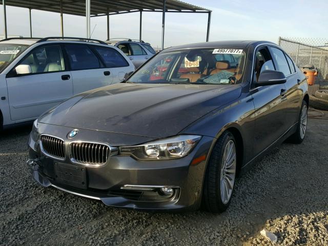 WBA3C1C53CA696821 - 2012 BMW 328 I SULE GRAY photo 2