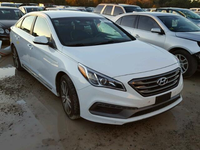 5NPE34AB8HH512396 - 2017 HYUNDAI SONATA SPO WHITE photo 1