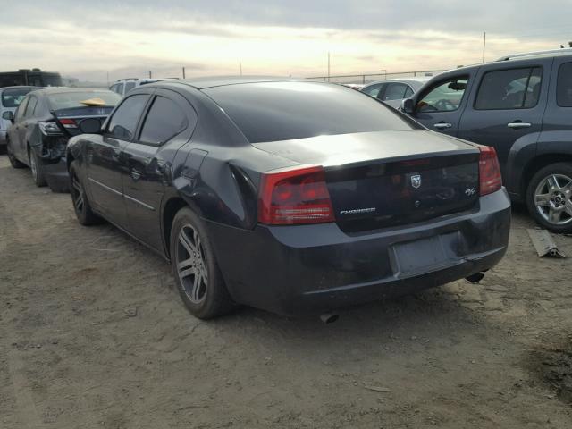 2B3KA53H66H361629 - 2006 DODGE CHARGER R/ BLACK photo 3