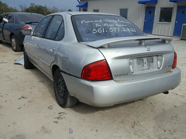 3N1CB51D26L622801 - 2006 NISSAN SENTRA 1.8 SILVER photo 3