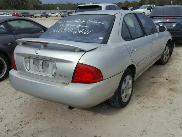 3N1CB51D26L622801 - 2006 NISSAN SENTRA 1.8 SILVER photo 4