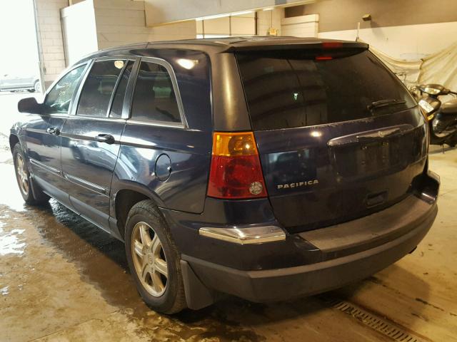 2C8GM68404R574329 - 2004 CHRYSLER PACIFICA BLUE photo 3