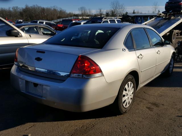 2G1WB55K969239811 - 2006 CHEVROLET IMPALA LS SILVER photo 4