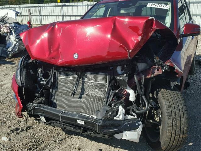 4JGDA5JB6GA778315 - 2016 MERCEDES-BENZ GLE 350 RED photo 7