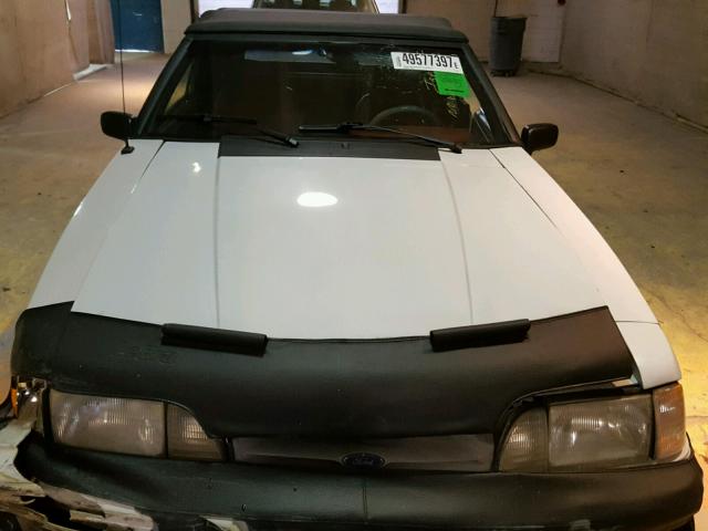 1FACP44EXNF133686 - 1992 FORD MUSTANG LX WHITE photo 7