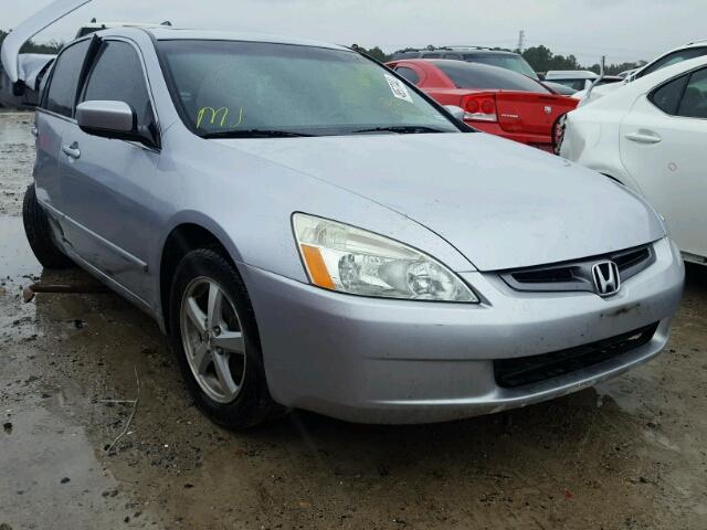 1HGCM56854A134242 - 2004 HONDA ACCORD EX SILVER photo 1