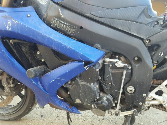 JS1GN7EA792104250 - 2009 SUZUKI GSX-R600 BLUE photo 7