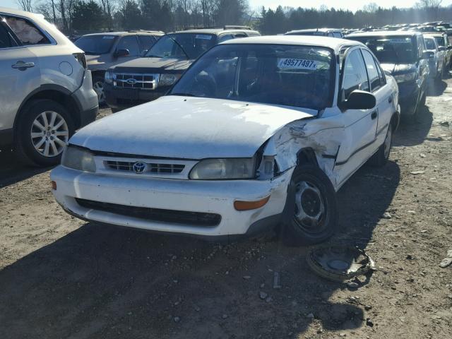 1NXBA02E9TZ403580 - 1996 TOYOTA COROLLA WHITE photo 2