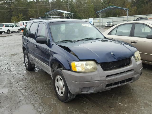 1FMYU01172KD83288 - 2002 FORD ESCAPE XLS BLUE photo 1