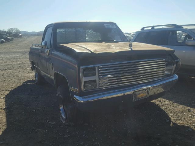 1GCDC14H8GF442367 - 1986 CHEVROLET C10 BLUE photo 1