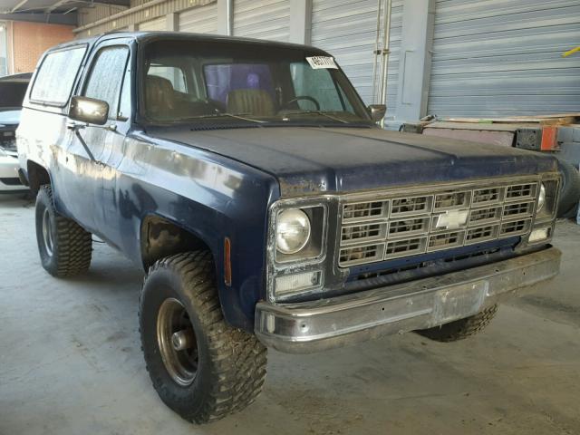 CKLT89Z198031 - 1979 CHEVROLET BLAZER BLUE photo 1