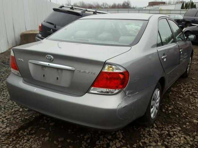 4T1BE30K95U596539 - 2005 TOYOTA CAMRY LE GRAY photo 4