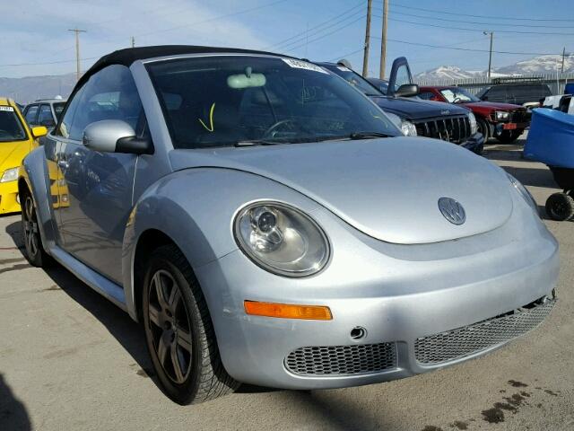 3VWRF31Y56M326987 - 2006 VOLKSWAGEN NEW BEETLE SILVER photo 1