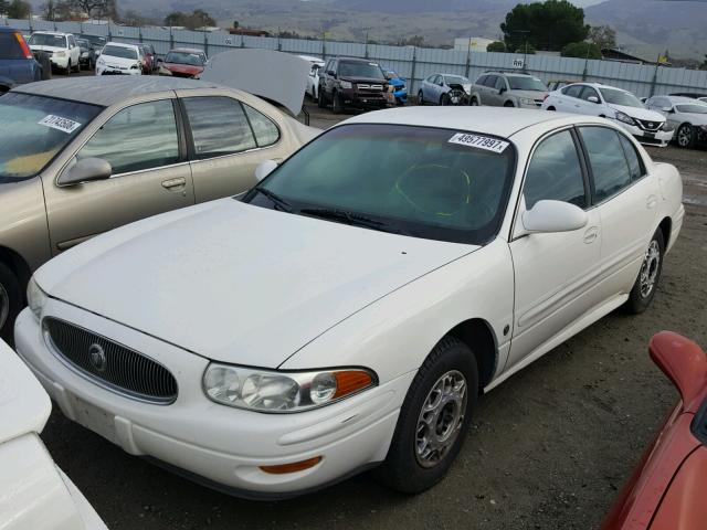 1G4HP52K544150318 - 2004 BUICK LESABRE CU WHITE photo 2