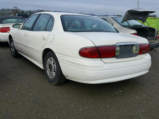 1G4HP52K544150318 - 2004 BUICK LESABRE CU WHITE photo 3