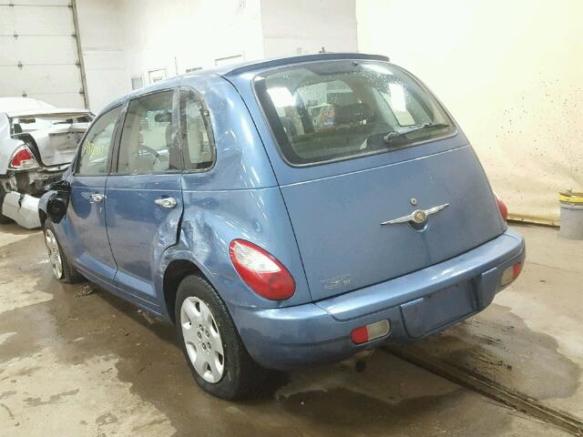 3A4FY48B06T309392 - 2006 CHRYSLER PT CRUISER BLUE photo 3