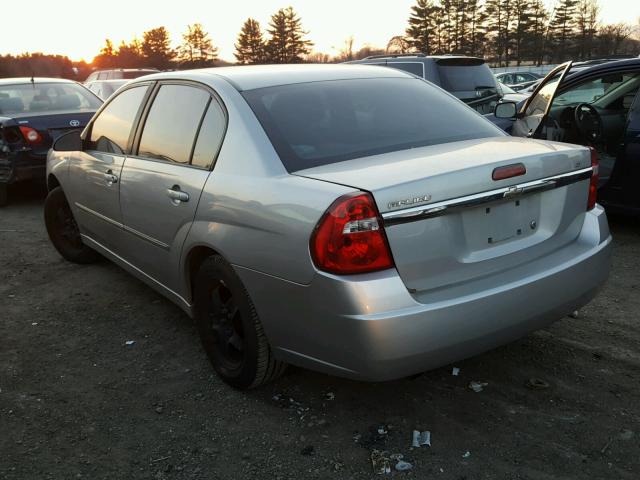 1G1ZT53F66F285670 - 2006 CHEVROLET MALIBU LT Gümüş foto 3