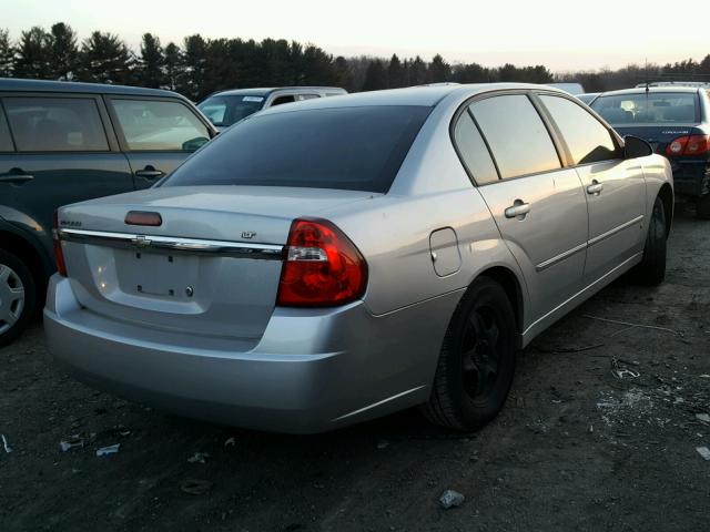 1G1ZT53F66F285670 - 2006 CHEVROLET MALIBU LT Gümüş foto 4