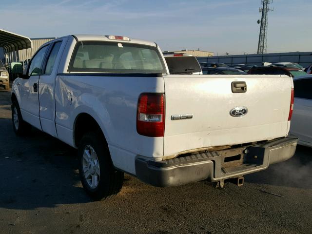 1FTRX12W15NA74631 - 2005 FORD F150 Белый фото 3
