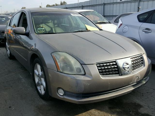 1N4BA41E64C803252 - 2004 NISSAN MAXIMA SE BROWN photo 1