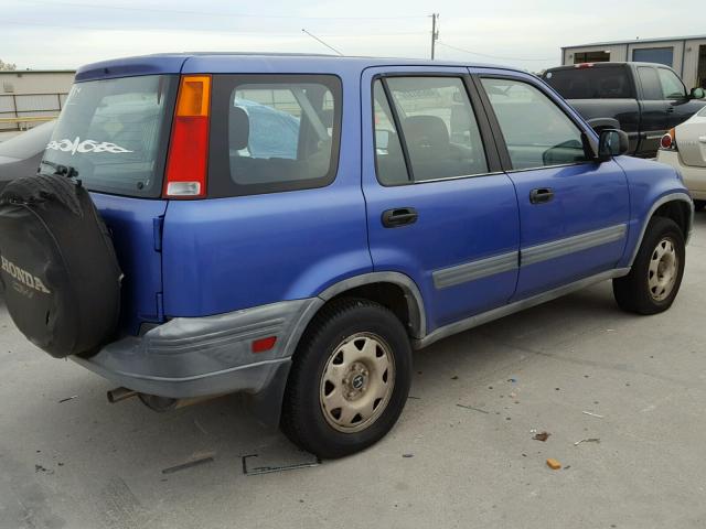 JHLRD2845YC017193 - 2000 HONDA CR-V LX BLUE photo 4