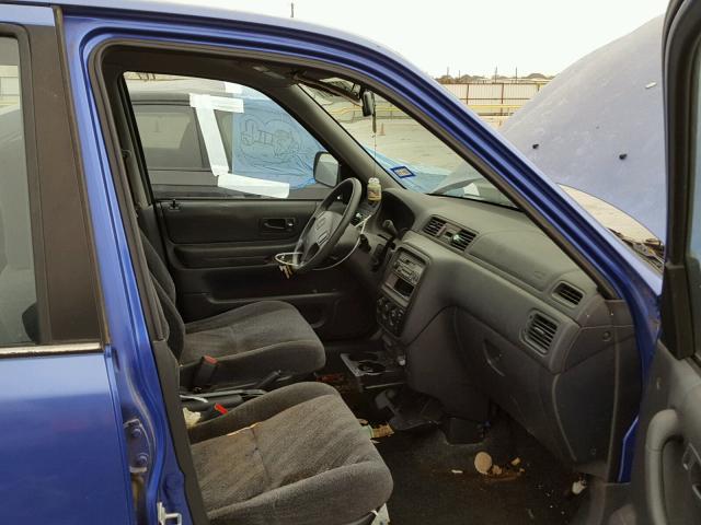 JHLRD2845YC017193 - 2000 HONDA CR-V LX BLUE photo 5