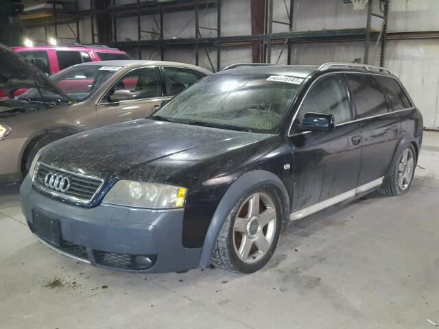 WA1YD64B94N083811 - 2004 AUDI ALLROAD BLUE photo 2