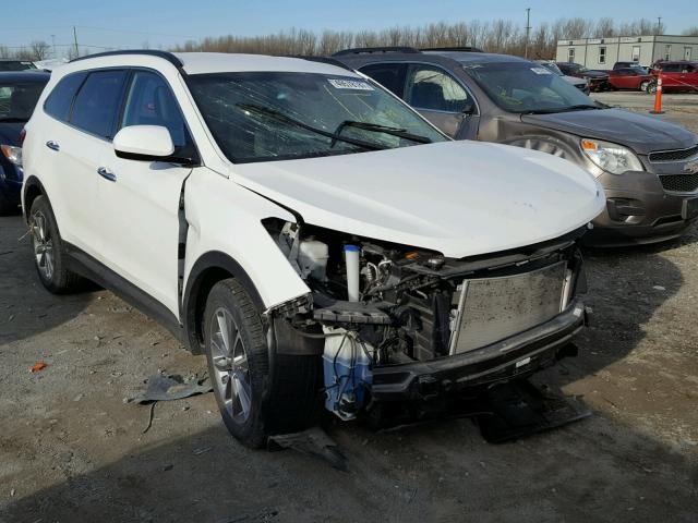 KM8SM4HF1HU168193 - 2017 HYUNDAI SANTA FE S WHITE photo 1