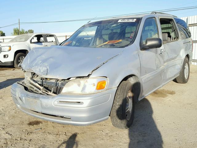 1GNDX13E4YD344940 - 2000 CHEVROLET VENTURE LU SILVER photo 2