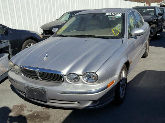 SAJEA51D53XC87496 - 2003 JAGUAR X-TYPE 2.5 SILVER photo 2