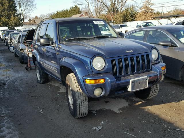 1J4GL58K62W200593 - 2002 JEEP LIBERTY LI BLUE photo 1