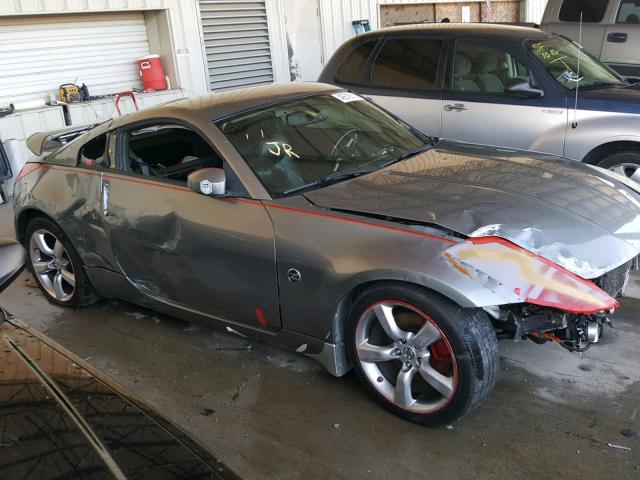 JN1AZ34E86M351793 - 2006 NISSAN 350Z COUPE GRAY photo 9