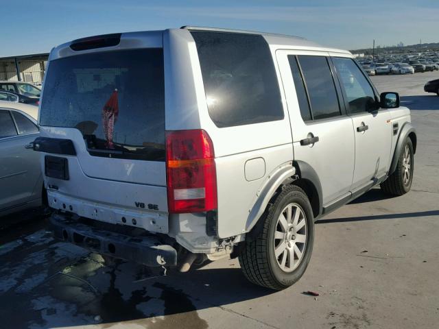 SALAE25446A367783 - 2006 LAND ROVER LR3 SE WHITE photo 4