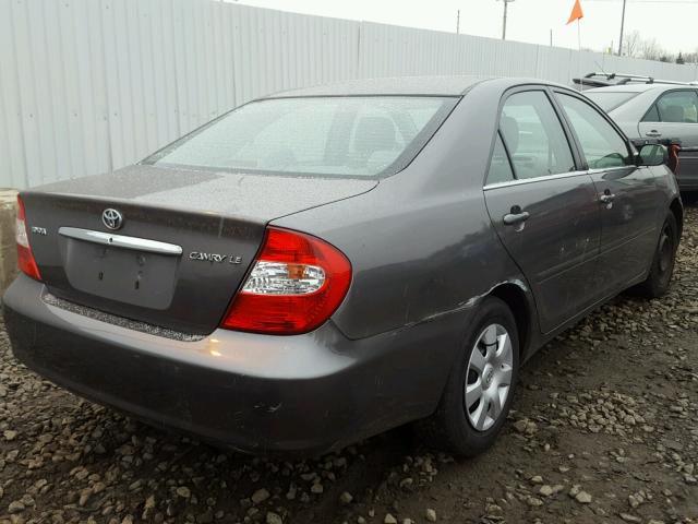 4T1BE32K93U677003 - 2003 TOYOTA CAMRY LE TAN photo 4