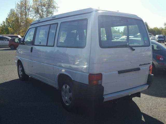 WV2MC070XPH058614 - 1993 VOLKSWAGEN EUROVAN MV WHITE photo 3