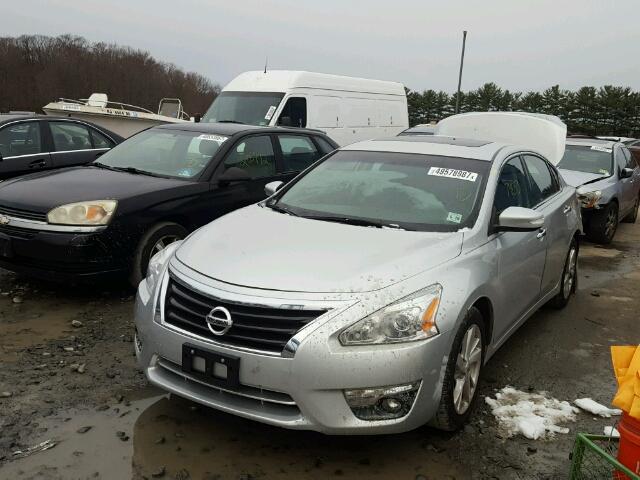 1N4AL3AP7EC169517 - 2014 NISSAN ALTIMA 2.5 SILVER photo 2