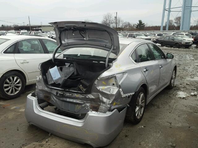 1N4AL3AP7EC169517 - 2014 NISSAN ALTIMA 2.5 SILVER photo 4