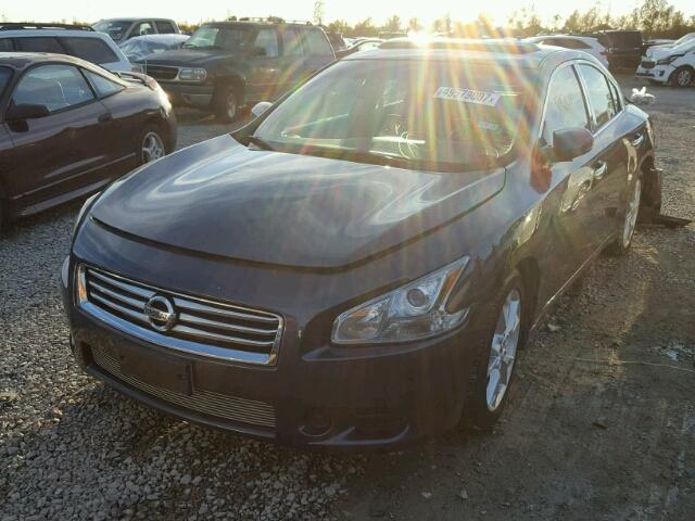 1N4AA5AP7DC818653 - 2013 NISSAN MAXIMA S CHARCOAL photo 2