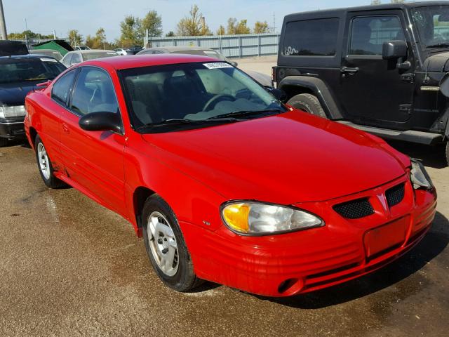 1G2NF12E92C297178 - 2002 PONTIAC GRAND AM S წითელი ფოტო 1