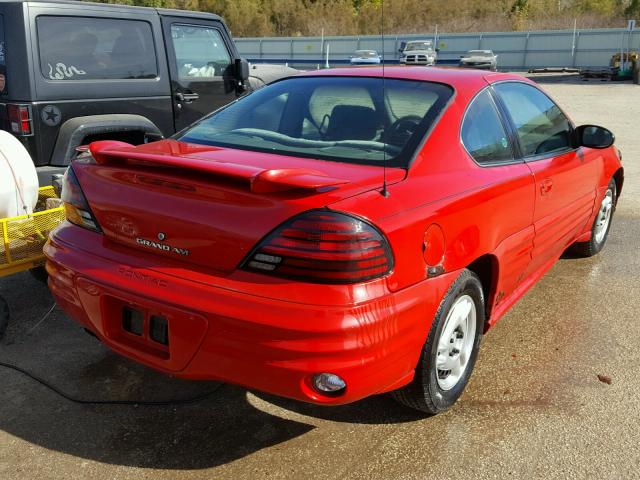 1G2NF12E92C297178 - 2002 PONTIAC GRAND AM S წითელი ფოტო 4
