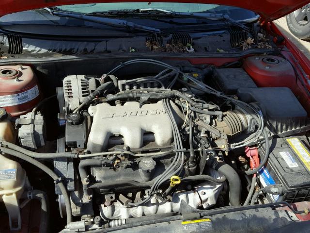 1G2NF12E92C297178 - 2002 PONTIAC GRAND AM S წითელი ფოტო 7
