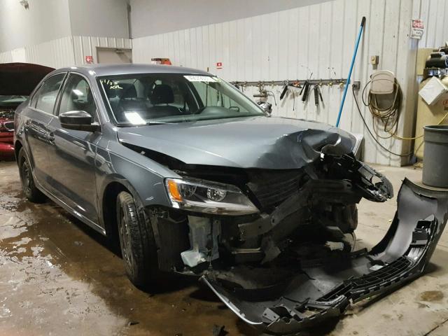 3VW2K7AJ3DM236659 - 2013 VOLKSWAGEN JETTA BASE 灰色 照片 1