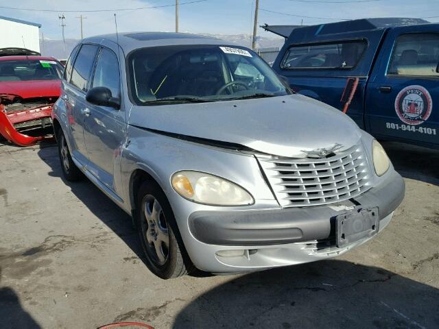 3C8FY4BBX1T522727 - 2001 CHRYSLER PT CRUISER SILVER photo 1