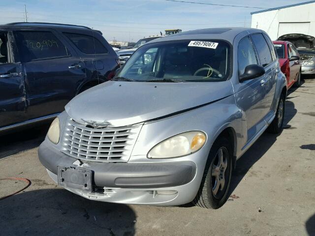 3C8FY4BBX1T522727 - 2001 CHRYSLER PT CRUISER SILVER photo 2