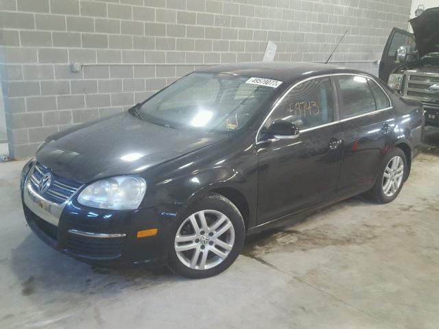 3VWDF71K37M045723 - 2007 VOLKSWAGEN JETTA 2.5 BLACK photo 2