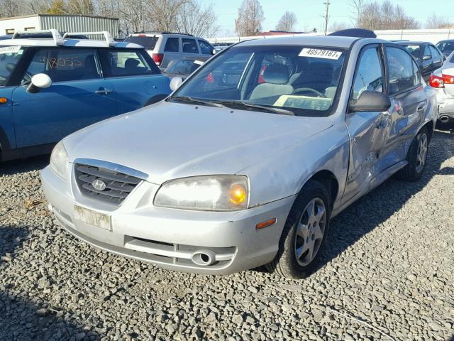 KMHDN46DX4U922161 - 2004 HYUNDAI ELANTRA GL SILVER photo 2